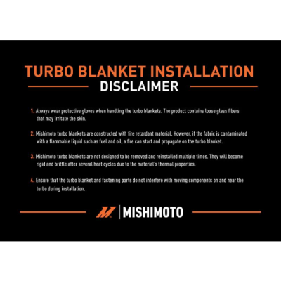 Mishimoto - Mishimoto Titanium Turbo Blanket for 15+ Mustang w/ Stock Turbo - Image 3