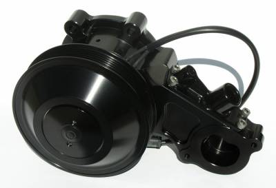 Meziere Electric Water Pump w/ Idler Pulley for Coyote
