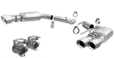 Magnaflow - Magnaflow Competition Series Axleback for 2018-2022 Mustang GT w/ Polished Tips