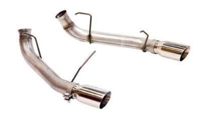 SLP LoudMouth 1 Axleback Exhaust for 2011-2014 Mustang GT / 11-12 GT500