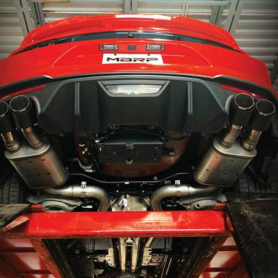 MBRP - MBRP Active Exhaust Catback for 2018-2022 Mustang GT w/ Carbon Fiber Tips - Image 2