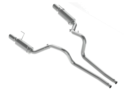 2007 - 2014 Shelby GT500 Exhaust  - 2007 - 2014 Shelby GT500 Cat Back Exhaust  - MBRP - MBRP 3" Catback for 2005-2010 Mustang GT & 2007-2010 GT500 with Polished Tips