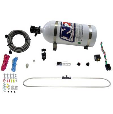 Cooling - Intercoolers - Nitrous Express - Nitrous Express N-Tercooler Spray Ring System with 10LB Bottle for Intercooler use