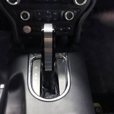 UPR - UPR Billet Automatic Shifter Handle for S550 Mustang (Black/Satin) - Image 2