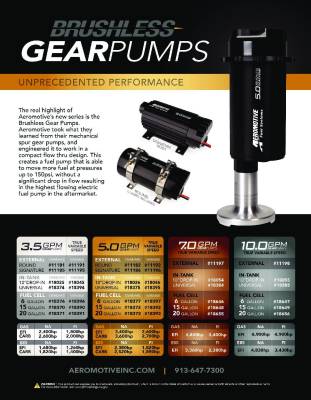 Aeromotive - Aeromotive 10.0 GPM Brushless Spur Gear External Fuel Pump w/ Variable Speed Control - Image 3