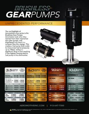 Aeromotive - Aeromotive 7.0 GPM Brushless Spur Gear External Fuel Pump w/ Variable Speed Control - Image 4