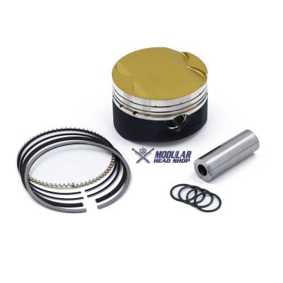 Modular Head Shop - MHS / Wiseco 4.6L 4V Competition Piston and Ring Kit -3cc Flat Top, 3.562" Bore, 10.3:1 CR - Image 4