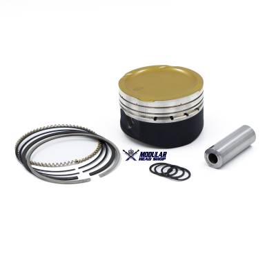 MHS / Wiseco 5.8L GT500 Competition Piston and Ring Kit -13cc Dish, 3.681" Bore