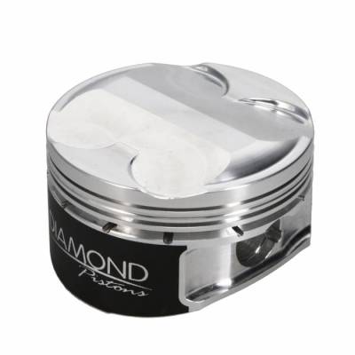Diamond 30500-R1-8 Ford 5.0L Coyote Competition Series Piston Kit - 8.0cc Flat Top, 3.630" Bore - H-13 Tool Steel Pins and Ceramic Dome Coated